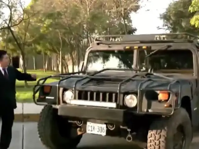 ¡Exclusivo! Haz el amor y no la guerra: empresario trajo “Hummer” de Irak para hacer limusinas