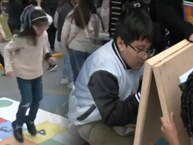 Así se celebró el Día del Niño en Plaza Surco