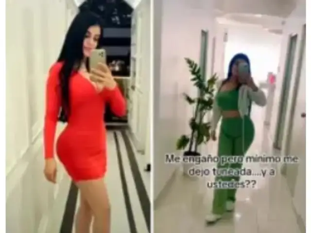 Mujer viral en TikTok: Novio la engaña, pero le paga sus cirugías estéticas