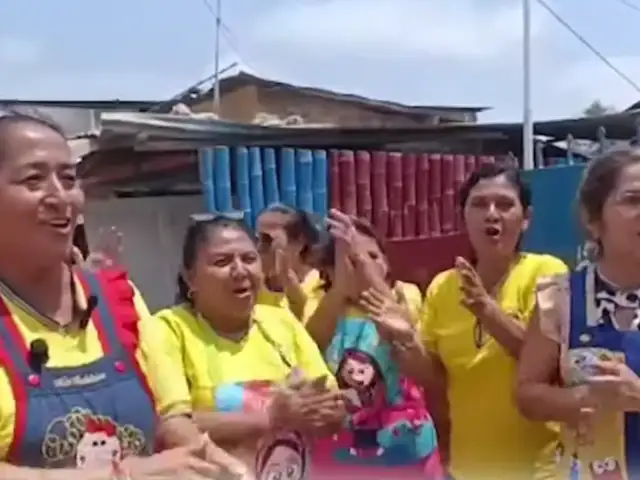 Tumbes: maestras cantan “Gato ron ron” para exigir obras en su sector