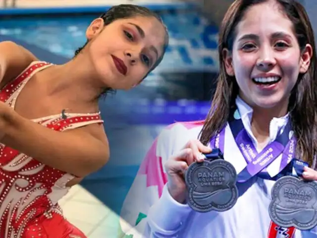 Panamericano de natación artística: Perú gana tres medallas en el primer día de competencia