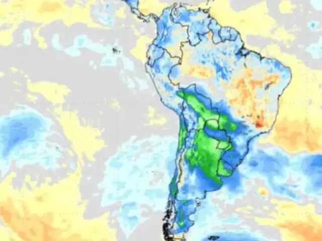 Alerta naranja en ocho regiones del Perú por fenómeno meteorológico peligroso