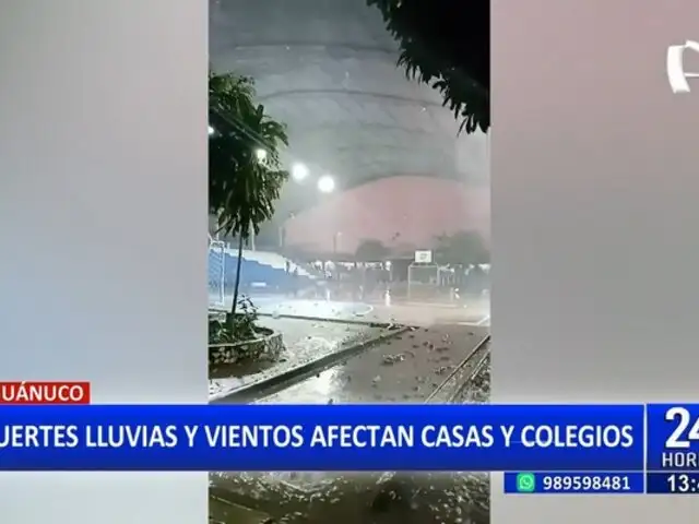 Fuertes lluvias y huaicos afectan Tacna y Huánuco