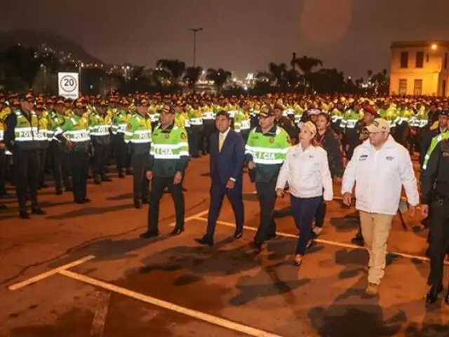 Dina Boluarte lideró operativo Retorno Seguro en el Rímac