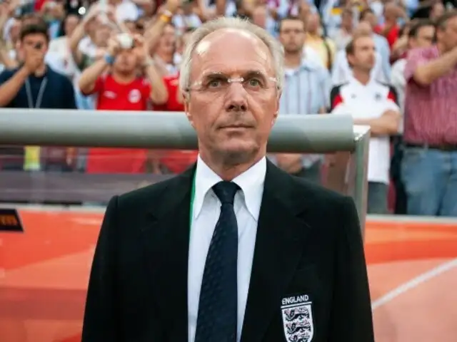 ¡Luto en el fútbol! Muere Sven-Goran Eriksson, exentrenador de Inglaterra a los 76 años