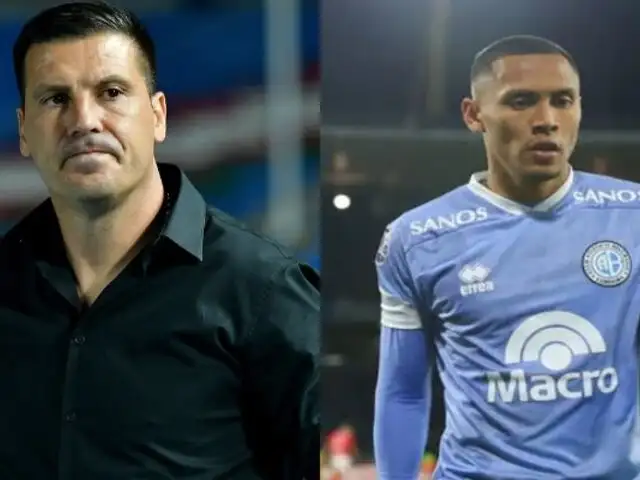 DT de Belgrano sobre Bryan Reyna: "No está dando el 100%, prefiero poner a un 'pibe' del club"