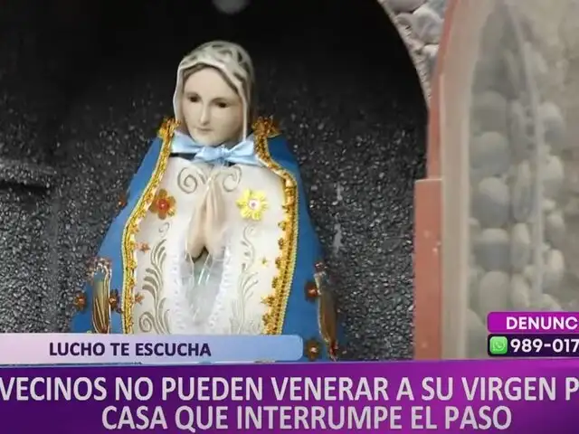 Vecinos de Pachacámac enfrentados por entrada a la gruta de la Virgen de Fátima