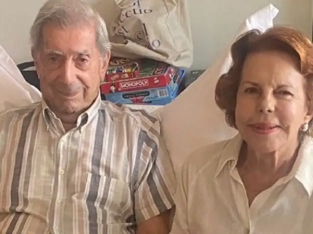 La foto de Mario Vargas Llosa y Patricia Llosa que pone fin a rumores sobre su salud