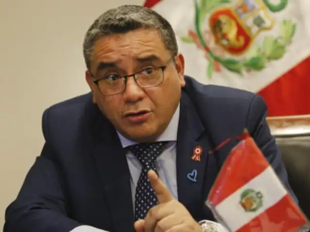 ANP denuncia: hostilidades de ministro Santiváñez  amenazan la libertad de prensa