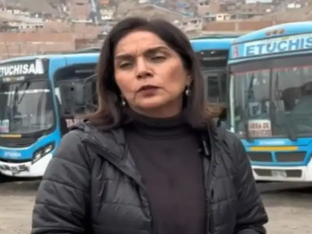 Patricia Juárez se reúne con directivos de la empresa de transporte 'El Chino' tras ataques a buses