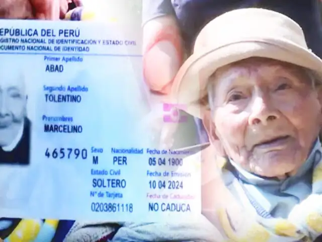 ¡Tiene 124 años!: Desde Huánuco el secreto del hombre más longevo del Perú