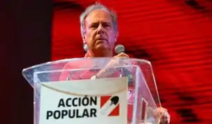 Alfredo Barnechea es elegido como jefe del plan de gobierno de Acción Popular