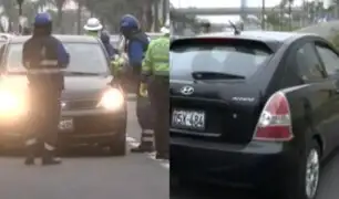 Detienen a chofer que se dio a la fuga EN VIVO para evitar intervención de la ATU en av. Javier Prado