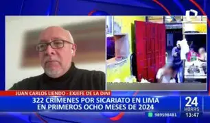 Juan Carlos Liendo: "Todo el tema de la seguridad ciudadana ha colapsado"