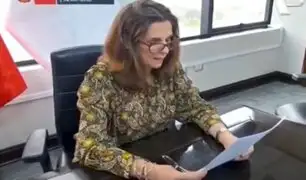 Hania Pérez de Cuéllar anuncia en video su renuncia al cargo de ministra de Vivienda