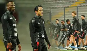 ¡Ya están completos!: Selección peruana entrenó en el Estadio Nacional para enfrentar a Colombia