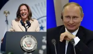 ¿Vladímir Putin apoya a Kamala Harris?: "tiene una risa tan expresiva y contagiosa"