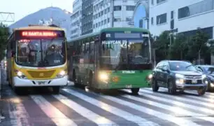 Ministerio de Transporte anuncia que se otorgará subsidios para el transporte público