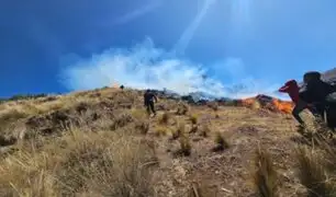 ¡Alarmante! Cajamarca: incendio forestal continúa desde más de 15 días