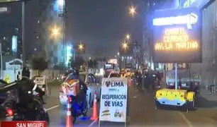 ¡Atención conductores! Emape programa cierre de avenida La Marina desde HOY