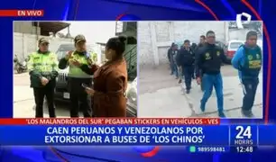 Desarticulan banda criminal en Villa El Salvador: seis detenidos por extorsiones a buses 'El Chino'