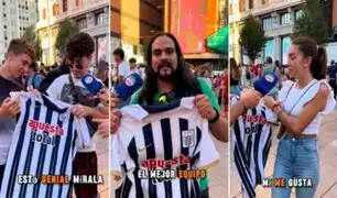 "El mejor equipo de todo el Perú": Españoles se enamoran de la camiseta de Alianza Lima