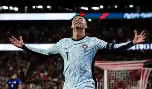 ¡Hace historia! Cristiano Ronaldo anotó golazo en la victoria de Portugal 2-1 ante Escocia