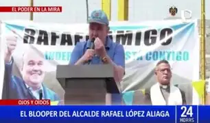 Rafael López Aliga comete “blooper”: “A Alemania le metieron una bomba en la Segunda Guerra Mundial"