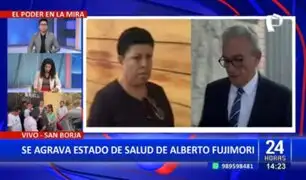 Alberto Fujimori: Alejandro Aguinaga y Martha Moyano llegaron a visitar al expresidente