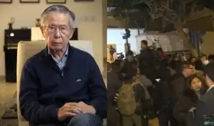 Alberto Fujimori: simpatizantes llegan a exteriores de vivienda donde falleció el expresidente