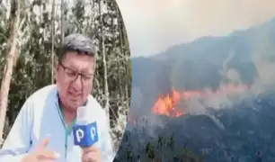 Incendios forestales arrasan Amazonas: reportero pide entre lágrimas rápida intervención del Estado