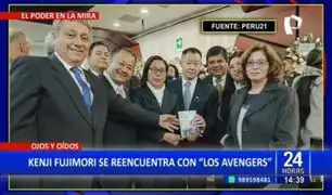 Kenji Fujimori se reencuentra con 'Los Advengers' durante las exequias de su padre