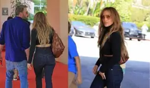 Jennifer Lopez y Ben Affleck fueron vistos besándose y de la mano en medio de su divorcio