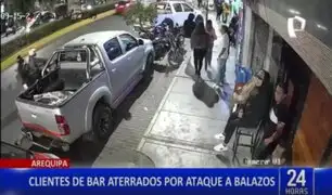 Inseguridad de nunca terminar: sujetos disparan contra un bar en Arequipa