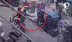 Impactantes imágenes: revelan nuevos videos de asesinato a mototaxista en La Victoria