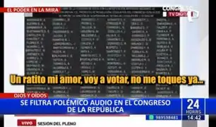 "Un ratito mi amor, voy a votar": Se filtra polémico audio durante suspensión de Katy Ugarte