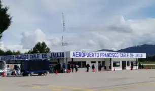 Aeropuerto de Jauja estará cerrado hasta el lunes 23 de septiembre por daños en la pista