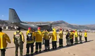 Bomberos de Cusco envían a región Ucayali a expertos en la lucha contra incendios forestal