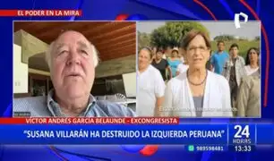 Víctor García Belaúnde sobre Susana Villarán: "Ha destruido a la izquierda peruana"