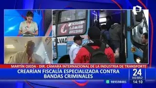 Martín Ojeda sobre creación de Fiscalía Especializada en extorsiones: "La realidad lo pide"