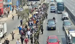 Paro de transportistas en Lima Norte dejó a miles de usuarios varados