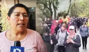 Turistas afectados para llegar a Machu Picchu debido a falta de buses en Aguas Calientes