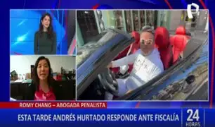 Romy Chang sobre Andrés Hurtado: “Hoy o mañana la Fiscalía podría pedir prisión preventiva”