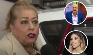 Mamá de Milett Figueroa arremete contra Kurt Villavicencio y lo minimiza por ser “comunicador”