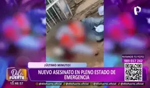 ¿Dónde están los militares y policías? Asesinan a obrero en Comas en medio del Estado de emergencia