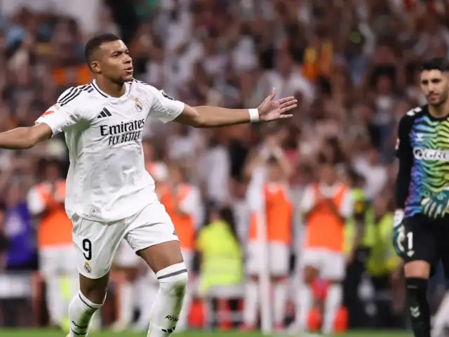 Con doblete de Kylian Mbappé: Real Madrid venció 2-0 a Real Betis