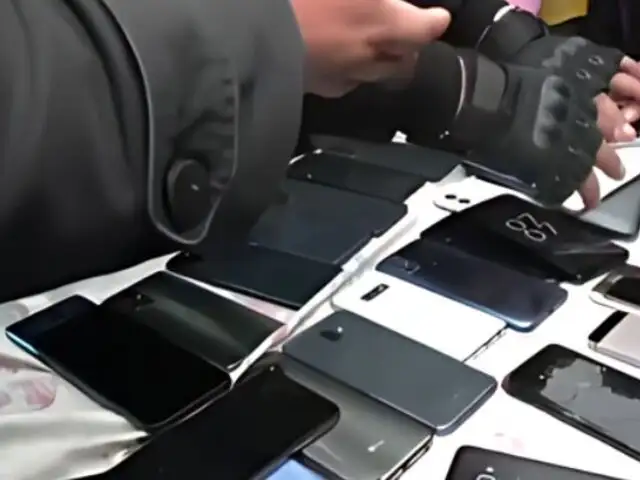 Ate: detienen a mujer con 15 celulares reportados como robados