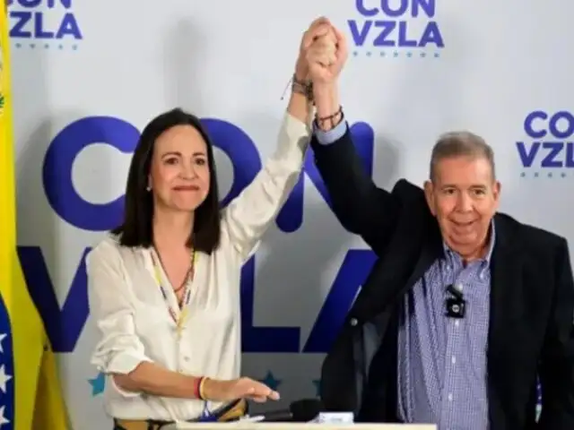 María Corina Machado tras orden de arresto contra Edmundo Gonzáles: “Logran un aumento para apoyar al presidente”