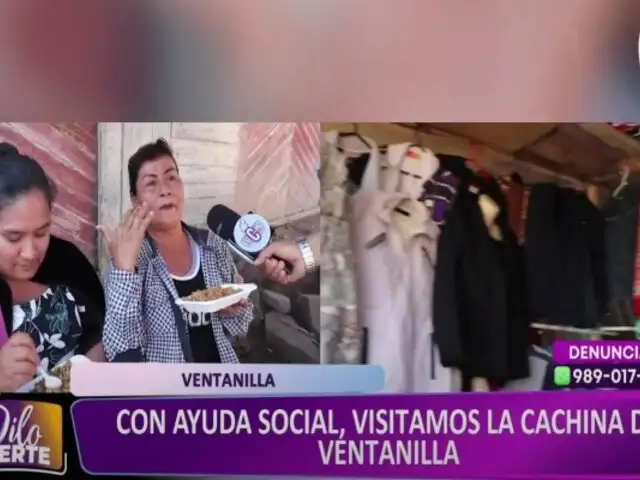 Ventanilla: más de 100 vendedores ambulantes de ‘La Cachina’ reciben ayuda social