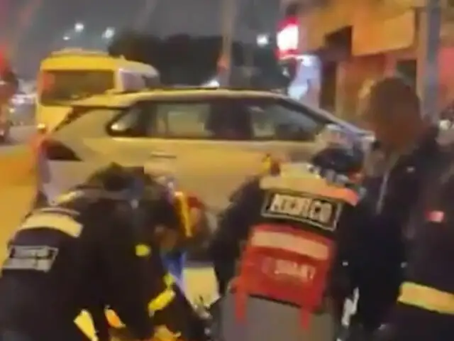 Bus que iba a gran velocidad frena de golpe y deja 5 personas heridas en el Callao